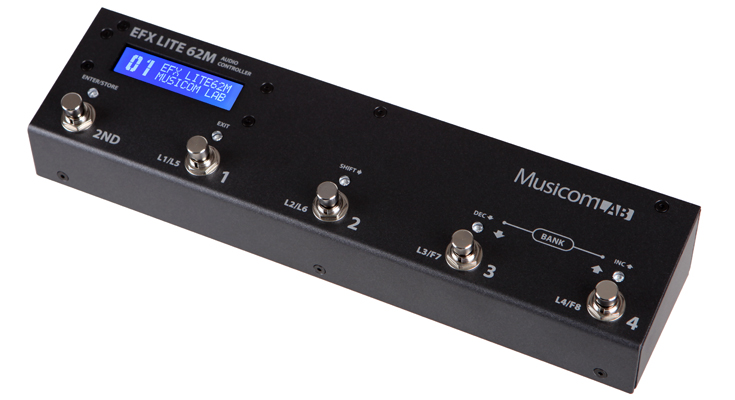 Musicom Lab EFX LITE 62M プログラマブル スイッチャー Musicom Lab / EFX LITE 62M(MusicomLab EFX Lite 62M)
